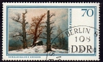 Stamps Germany -  C.D. Friedrich Galeria Dresden