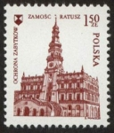 Stamps : Europe : Poland :  POLONIA - Ciudad vieja de Zamosc