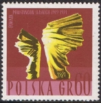 Stamps Poland -  MONUMENTO A LOS INSURGENTES DE SILESIA