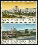 Stamps San Marino -  AUSTRIA - Centro histórico de Viena