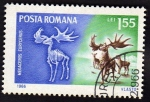 Stamps Romania -  Megaceros  Euricerus