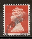 Stamps United Kingdom -  Machin (intercambio)