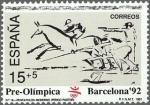 Stamps Spain -  Pre-Olímpica Barcelona´92 