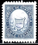 Stamps : America : Guatemala :  Escudo
