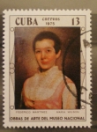 Stamps : America : Cuba :  obras de arte museo nacional, maria wilson, federico martinez