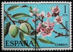 Stamps Spain -  Almendro / Prunus duicis