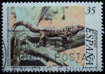 Stamps Spain -  Lagarto gigante de El Hierro