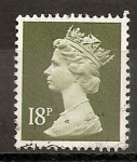 Stamps United Kingdom -  Machin (intercambio)