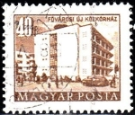 Stamps : Europe : Hungary :  Metropolitan Hospital