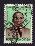 Stamps Republic of the Congo -  1º ANNIVERSAIRE DE L'INDÉPENDANCE  30 JUIN 1960 -1961