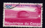Sellos de Africa - Rep�blica del Congo -  PALAIS DE LA NATION - LÉOPOLDVILLE
