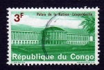 Stamps Republic of the Congo -  PALAIS DE LA NATION - LÉOPOLDVILLE