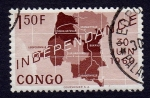 Sellos del Mundo : Africa : Rep�blica_del_Congo : INDEPANDANCE 30 JUIN 1960