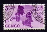 Stamps : Africa : Republic_of_the_Congo :  INDEPANDANCE 30 JUIN 1960