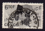 Sellos de Africa - Rep�blica del Congo -  INDEPANDANCE 30 JUIN 1960