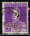 Stamps Argentina -  Scott  350  General San Martin