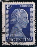 Stamps Argentina -  Scott  605  Eva Peron