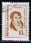 Sellos de America - Argentina -  Scott  931  Belgrado