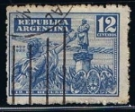 Stamps Argentina -  Scott   373  America Monumento a Colon