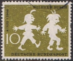 Stamps Germany -  L ANIV. DE LA MUERTE DE WILHEIM BUSH
