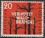 Stamps Germany -  LUCHA CONTRA LOS INCENDIOS FORESTALES