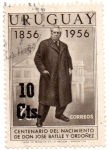 Stamps Uruguay -  Centenario de Nacimiento