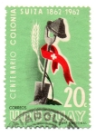 Stamps : America : Uruguay :  Centenario de Colonia