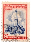 Sellos de America - Uruguay -  ISLA de LOBOS