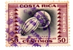 Sellos de America - Costa Rica -  INDUSTRIAS NACIONALES-AEREO