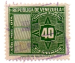 Stamps Venezuela -  TIMBRE FISCAL