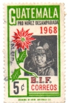 Stamps Guatemala -  PRO-NIÑEZ DESAMPARADA