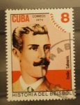 Sellos de America - Cuba -  emilio sabourin, historia del baisbol