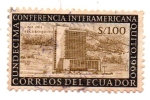 Sellos de America - Ecuador -  CONFERENCIA INTERAMERICANA-QUITO1960