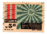 Stamps : America : Ecuador :  ECUADOR-78