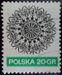 Stamps : Europe : Poland :  Arte en papel