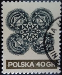 Stamps Poland -  Arte en papel