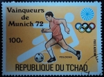 Sellos de Africa - Chad -  Campeones Munich 1972 