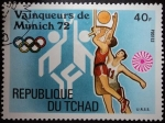 Stamps Chad -  Campeones Munich 1972 