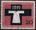 Stamps : Europe : Germany :  EXPOSICIÓN DE LA TÚNICA SAGRADA EN TREVES