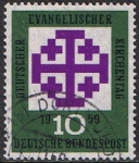 Stamps Germany -  DIA DE LA IGLESIA EVANGÉLICA