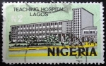 Sellos de Africa - Nigeria -  Hospital Universitario / Lagos