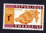 Sellos de Africa - Rwanda -  BANANIER