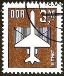 Stamps Germany -  DDR - LUFTPOST AVION