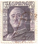 Stamps Spain -  General Franco