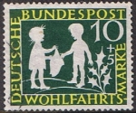 Stamps Germany -  AL SERVICIO DE LA HUMANIDAD