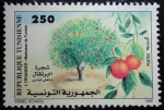 Stamps : Africa : Tunisia :  Naranjo
