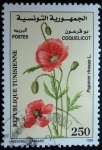 Stamps Tunisia -  Amapola