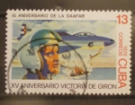 Stamps : America : Cuba :  XV aniversario victoria de giron