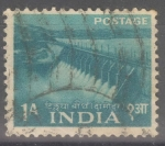 Stamps : Asia : India :  INDIA_SCOTT 257 EMBALSE DAMODAR VALLEY. $0,20