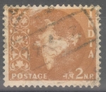 Stamps India -  INDIA_SCOTT 303 MAPA INDIA(2NP)